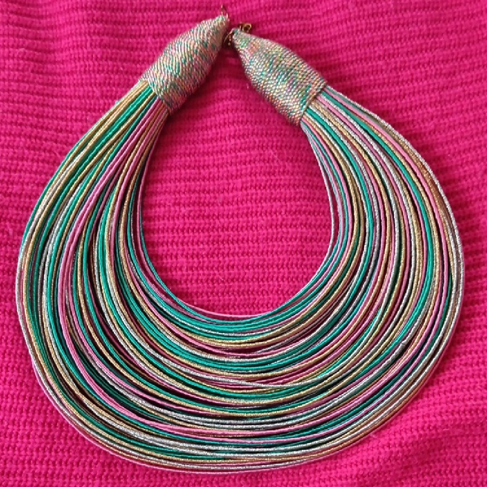 Multicolor Statement Necklace
